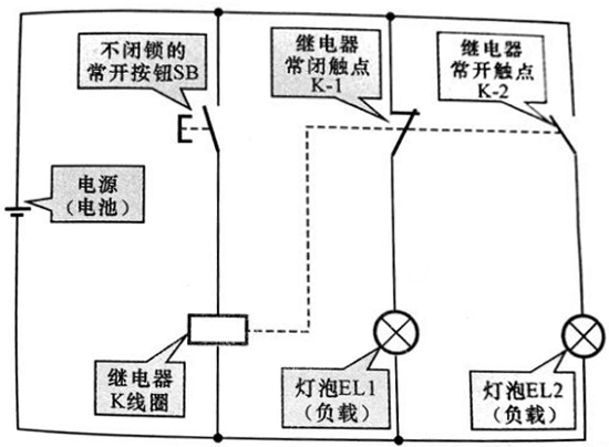 繼電器電路原理圖 繼電器電路原理圖